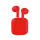 Słuchawki bezprzewodowe Happy Plugs Joy bezprzewodowe słuchawki douszne red